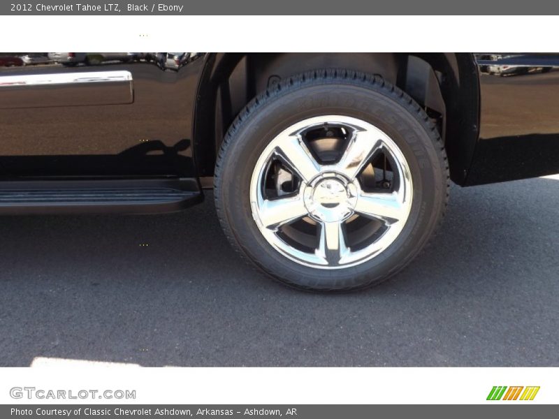 Black / Ebony 2012 Chevrolet Tahoe LTZ