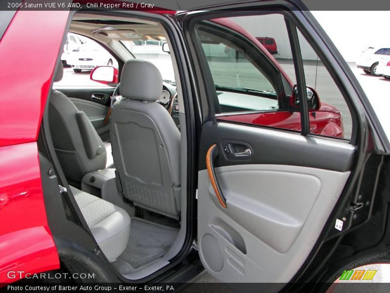 Chili Pepper Red / Gray 2006 Saturn VUE V6 AWD