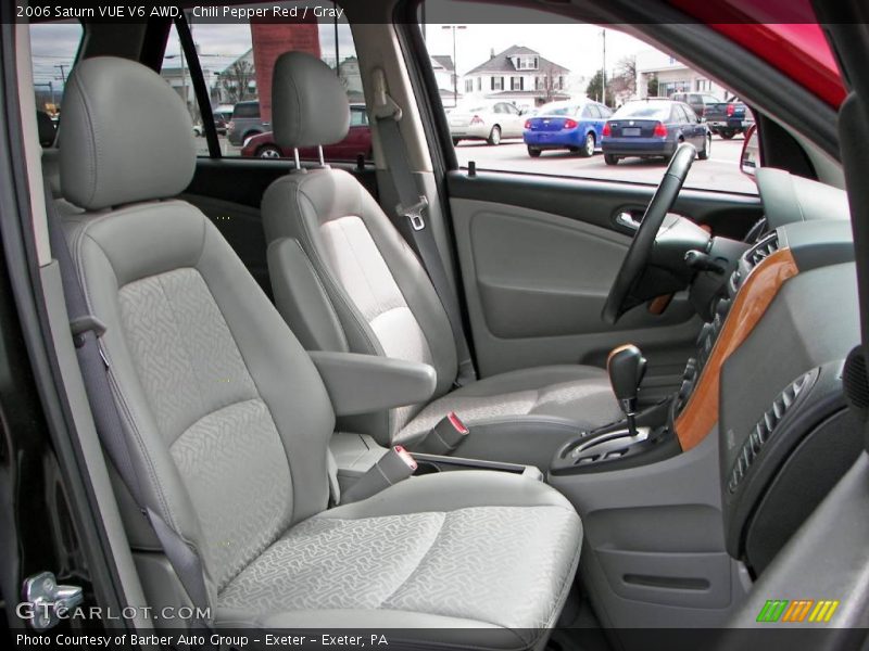 Chili Pepper Red / Gray 2006 Saturn VUE V6 AWD