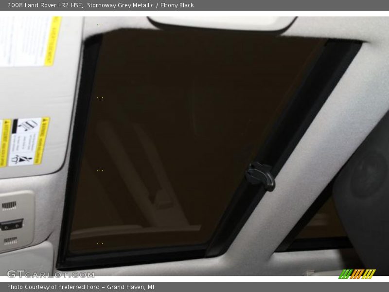 Stornoway Grey Metallic / Ebony Black 2008 Land Rover LR2 HSE