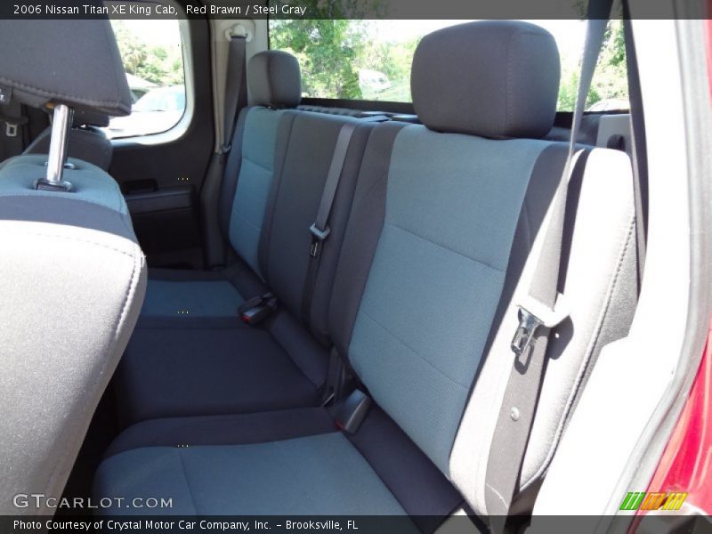 Red Brawn / Steel Gray 2006 Nissan Titan XE King Cab