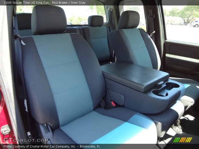Red Brawn / Steel Gray 2006 Nissan Titan XE King Cab