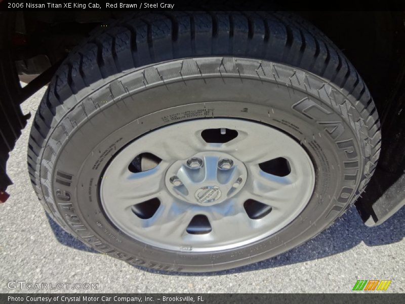 Red Brawn / Steel Gray 2006 Nissan Titan XE King Cab