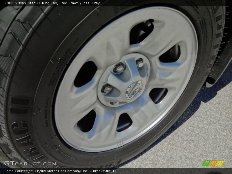 Red Brawn / Steel Gray 2006 Nissan Titan XE King Cab