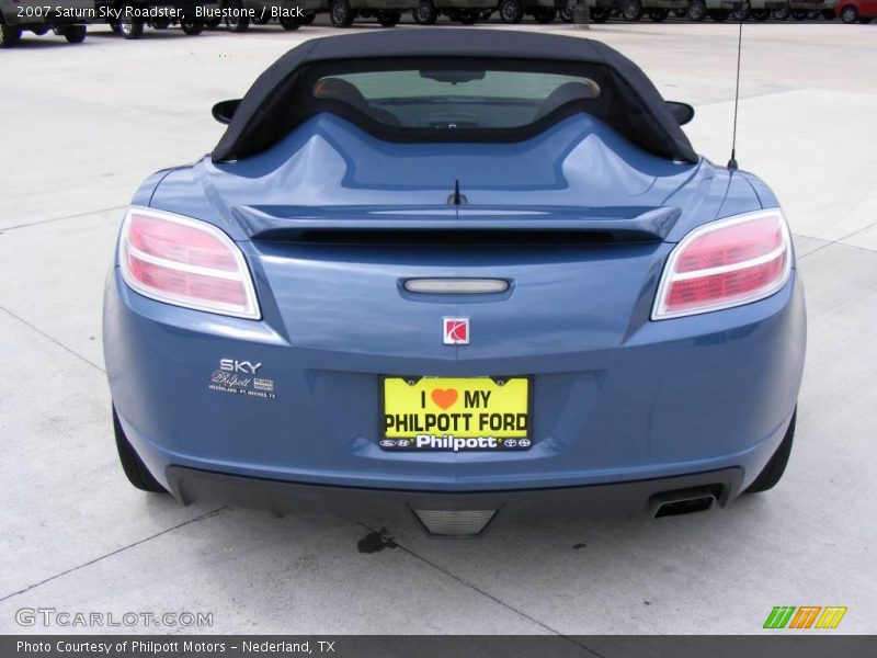 Bluestone / Black 2007 Saturn Sky Roadster