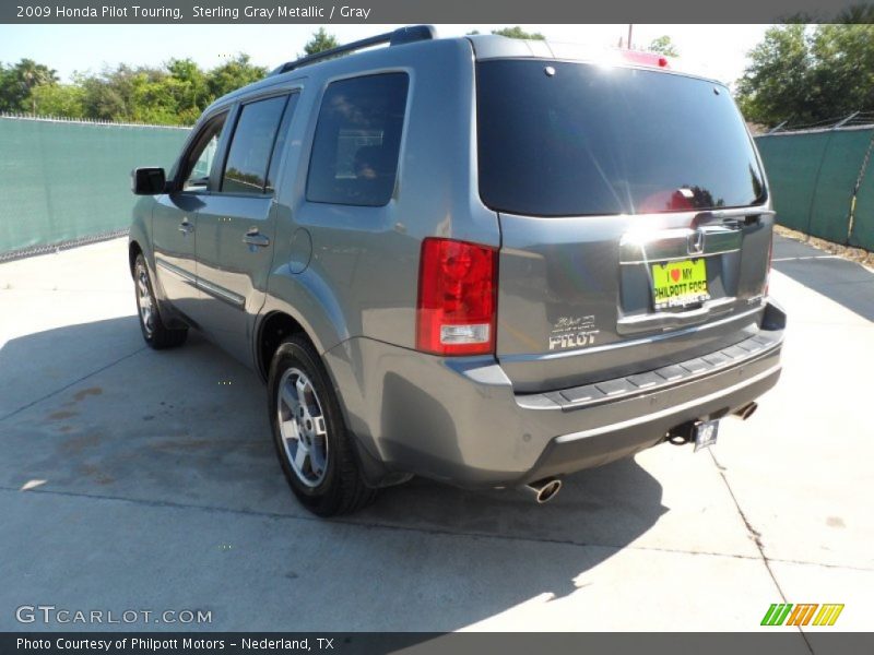 Sterling Gray Metallic / Gray 2009 Honda Pilot Touring