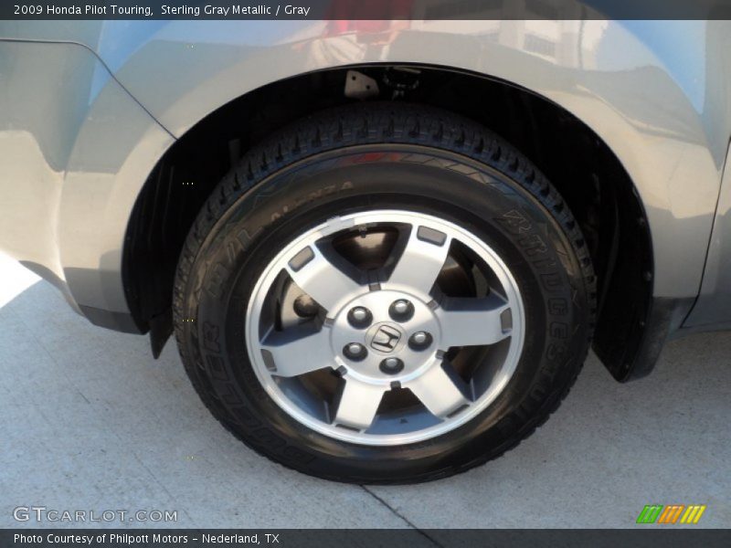 Sterling Gray Metallic / Gray 2009 Honda Pilot Touring