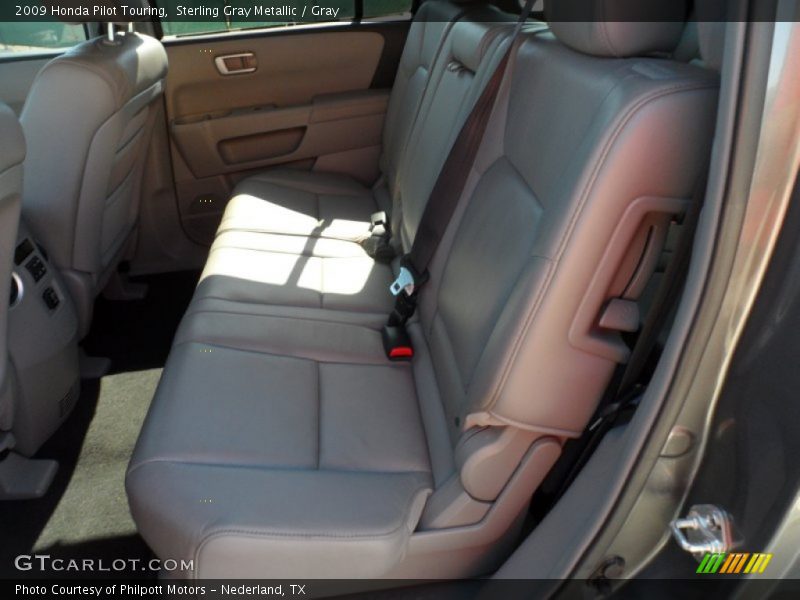 Sterling Gray Metallic / Gray 2009 Honda Pilot Touring