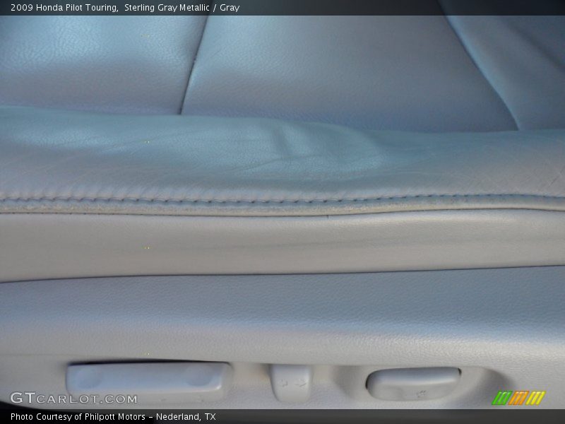Sterling Gray Metallic / Gray 2009 Honda Pilot Touring