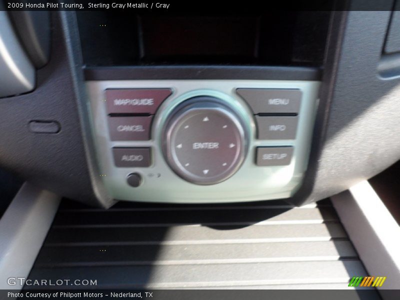 Sterling Gray Metallic / Gray 2009 Honda Pilot Touring