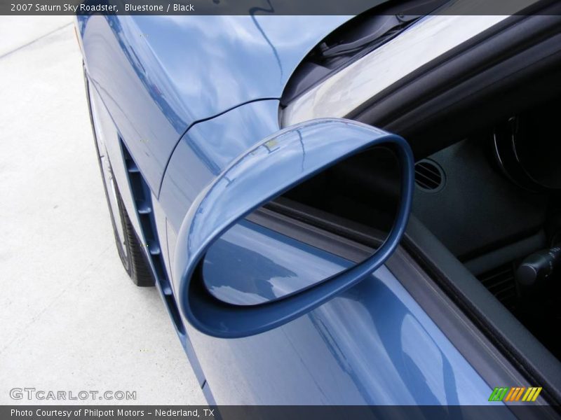 Bluestone / Black 2007 Saturn Sky Roadster