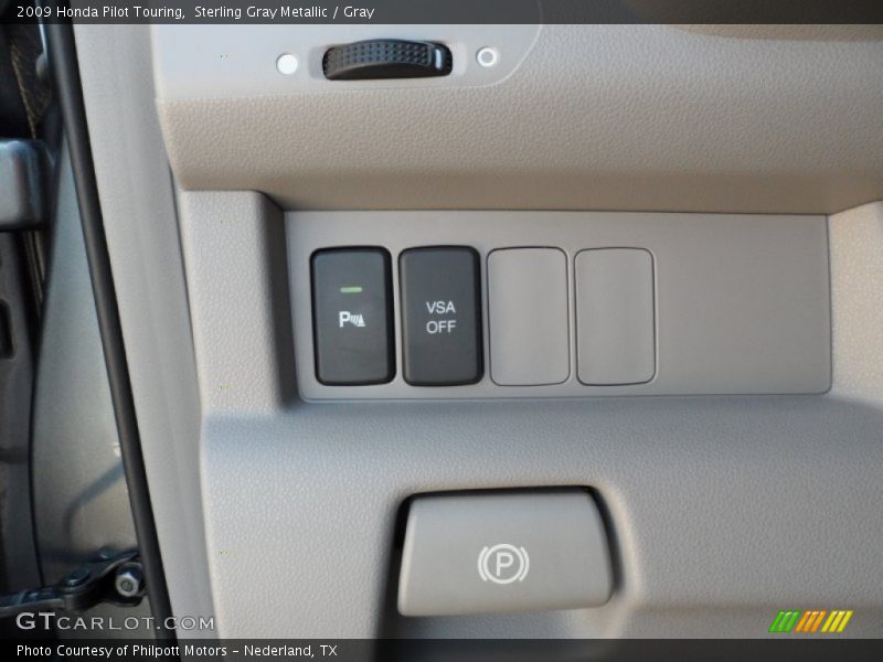 Sterling Gray Metallic / Gray 2009 Honda Pilot Touring