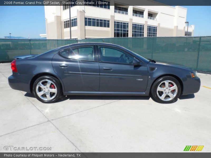 Shadow Gray Metallic / Ebony 2008 Pontiac Grand Prix GXP Sedan