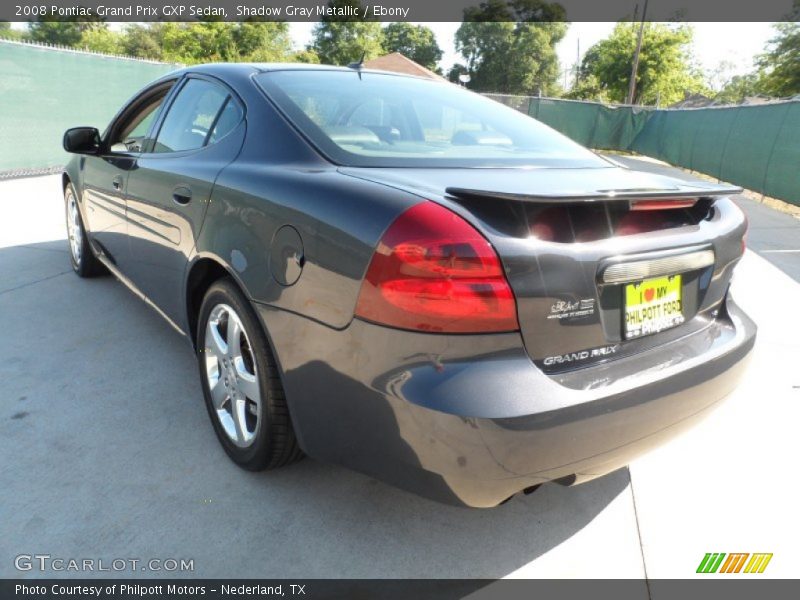 Shadow Gray Metallic / Ebony 2008 Pontiac Grand Prix GXP Sedan