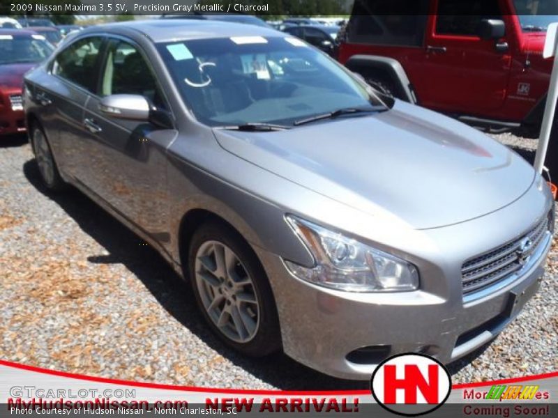 Precision Gray Metallic / Charcoal 2009 Nissan Maxima 3.5 SV