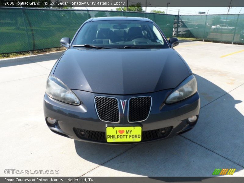 Shadow Gray Metallic / Ebony 2008 Pontiac Grand Prix GXP Sedan