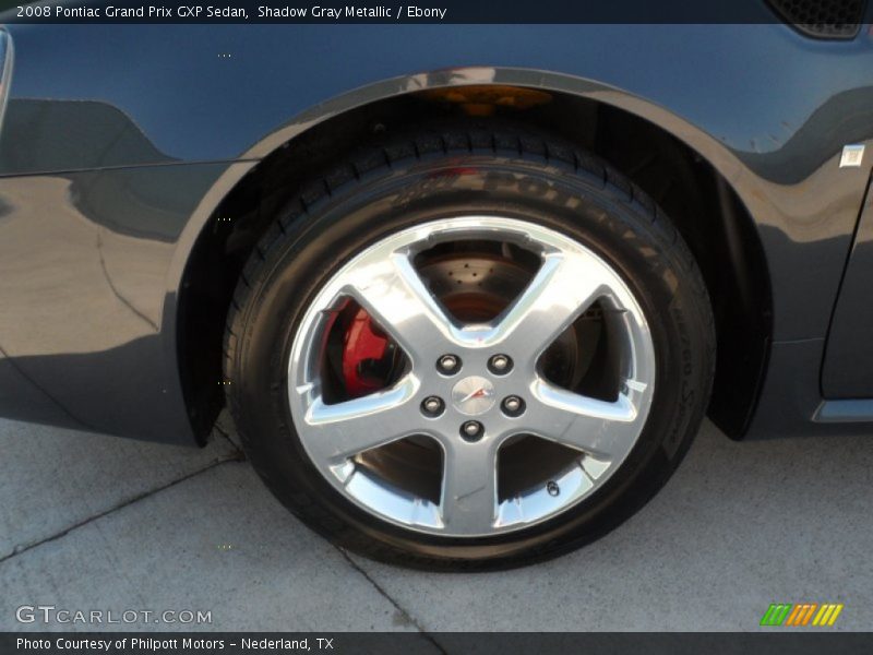 Shadow Gray Metallic / Ebony 2008 Pontiac Grand Prix GXP Sedan