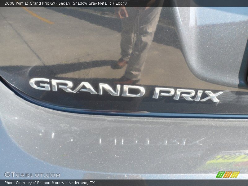 Shadow Gray Metallic / Ebony 2008 Pontiac Grand Prix GXP Sedan