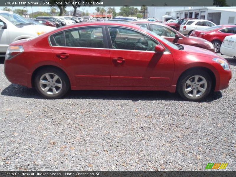 Code Red Metallic / Charcoal 2009 Nissan Altima 2.5 SL