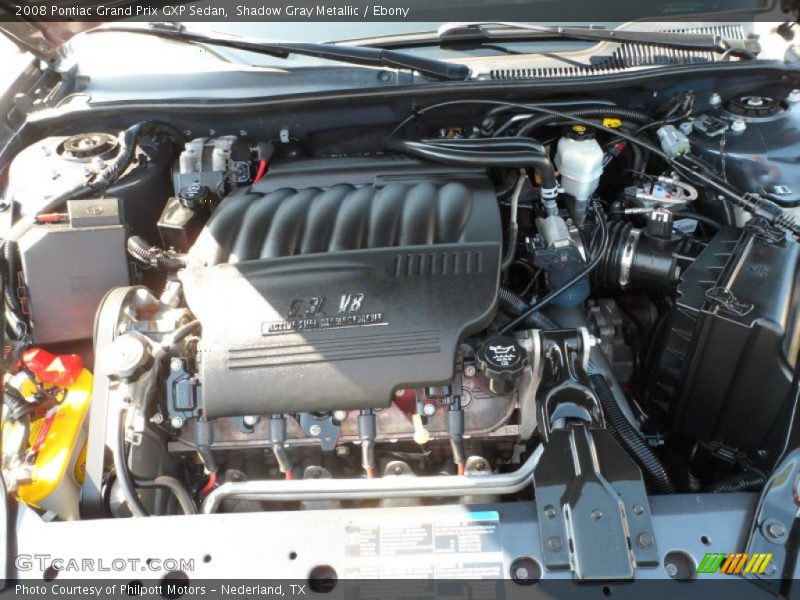 Shadow Gray Metallic / Ebony 2008 Pontiac Grand Prix GXP Sedan