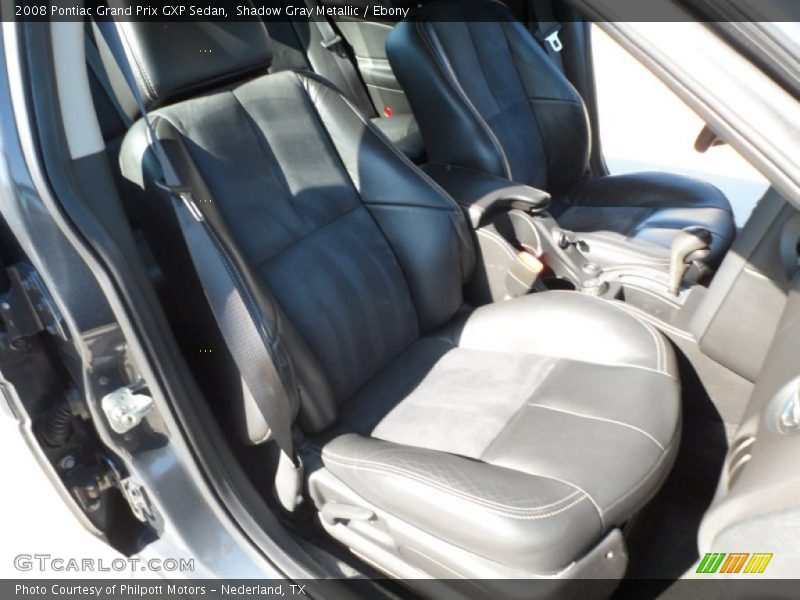 Shadow Gray Metallic / Ebony 2008 Pontiac Grand Prix GXP Sedan