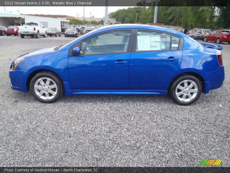 Metallic Blue / Charcoal 2012 Nissan Sentra 2.0 SR
