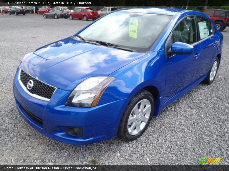 Metallic Blue / Charcoal 2012 Nissan Sentra 2.0 SR