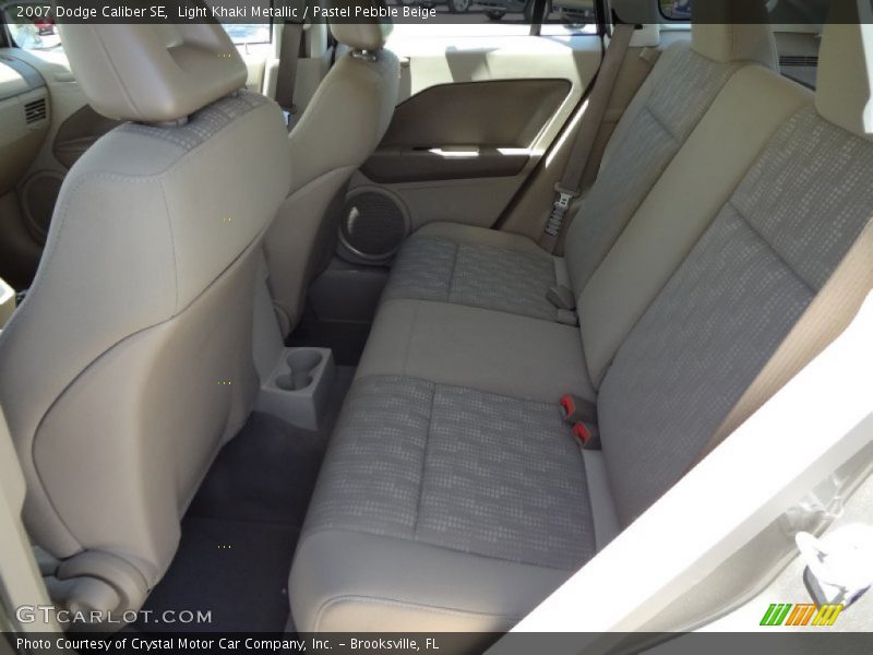 Light Khaki Metallic / Pastel Pebble Beige 2007 Dodge Caliber SE