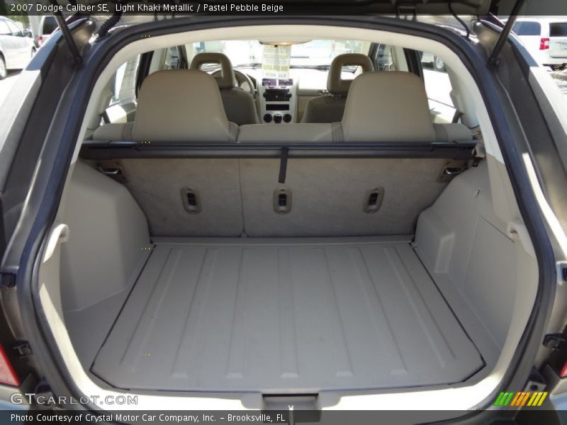 Light Khaki Metallic / Pastel Pebble Beige 2007 Dodge Caliber SE