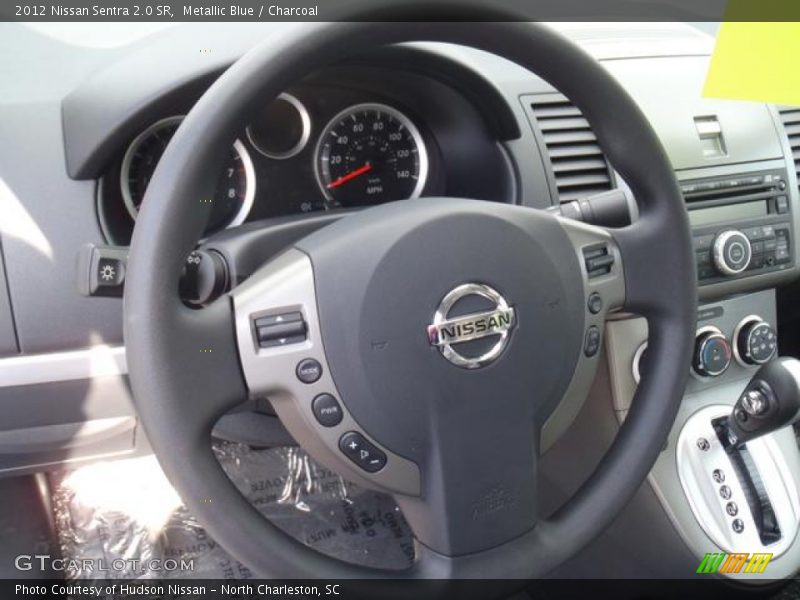 Metallic Blue / Charcoal 2012 Nissan Sentra 2.0 SR