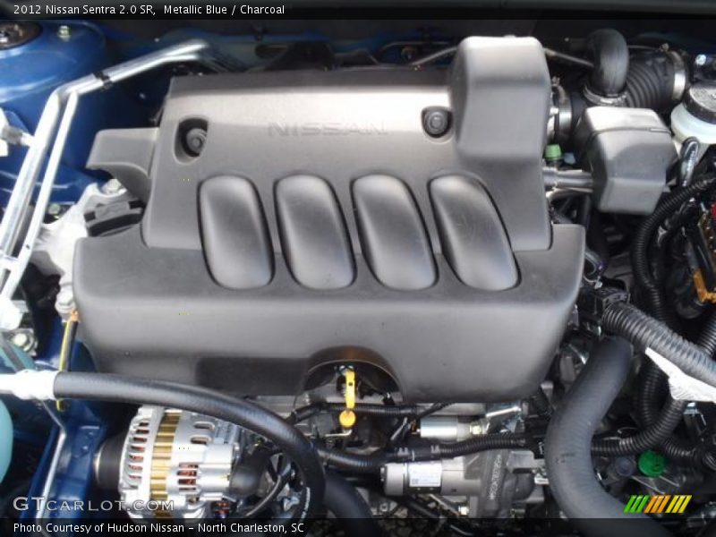Metallic Blue / Charcoal 2012 Nissan Sentra 2.0 SR