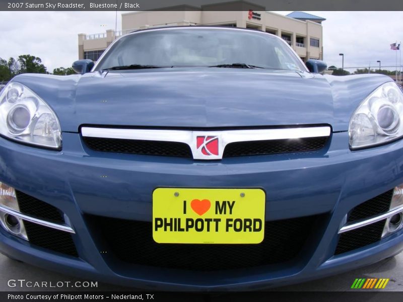 Bluestone / Black 2007 Saturn Sky Roadster