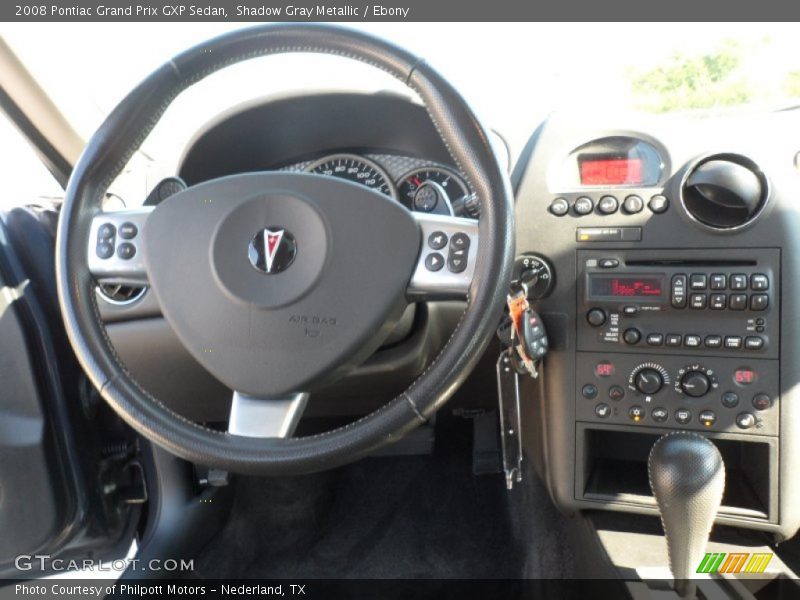 Shadow Gray Metallic / Ebony 2008 Pontiac Grand Prix GXP Sedan