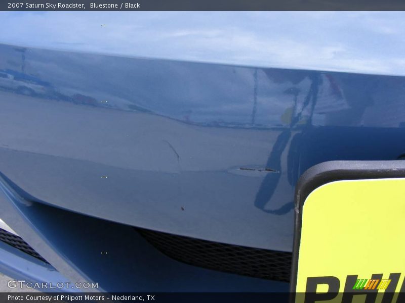 Bluestone / Black 2007 Saturn Sky Roadster