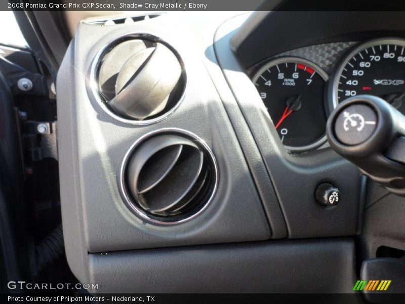 Shadow Gray Metallic / Ebony 2008 Pontiac Grand Prix GXP Sedan