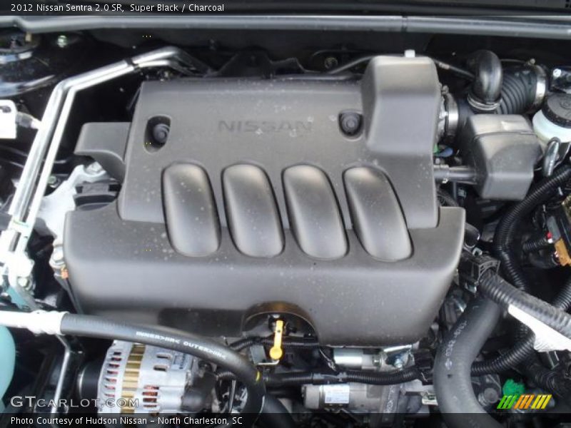 Super Black / Charcoal 2012 Nissan Sentra 2.0 SR