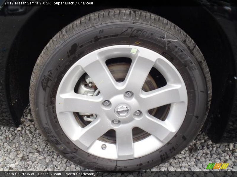 Super Black / Charcoal 2012 Nissan Sentra 2.0 SR