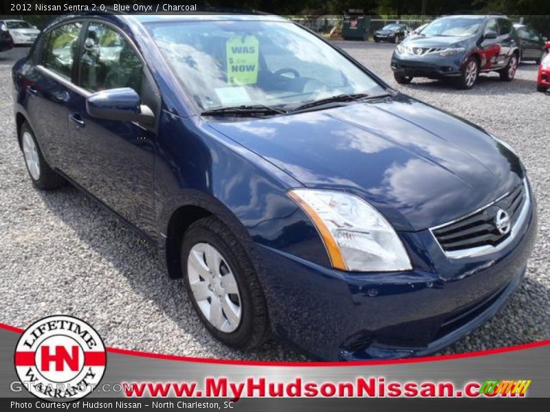 Blue Onyx / Charcoal 2012 Nissan Sentra 2.0