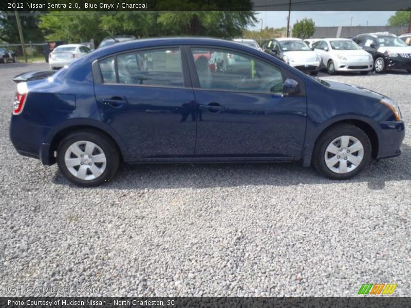 Blue Onyx / Charcoal 2012 Nissan Sentra 2.0