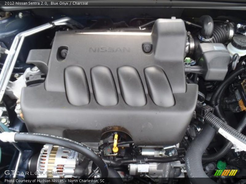 Blue Onyx / Charcoal 2012 Nissan Sentra 2.0