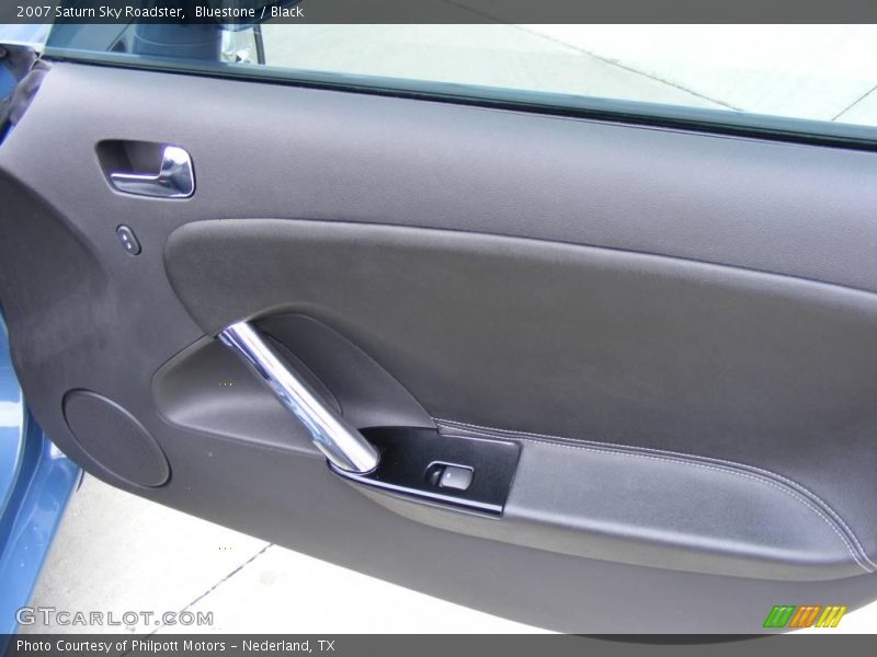 Bluestone / Black 2007 Saturn Sky Roadster