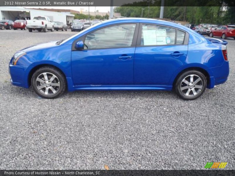 Metallic Blue / Charcoal 2012 Nissan Sentra 2.0 SR