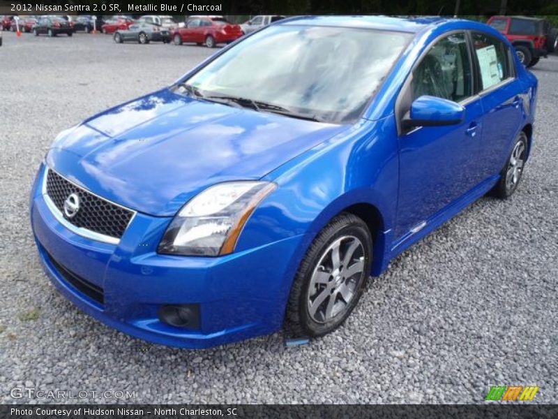 Metallic Blue / Charcoal 2012 Nissan Sentra 2.0 SR