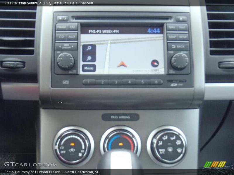 Metallic Blue / Charcoal 2012 Nissan Sentra 2.0 SR