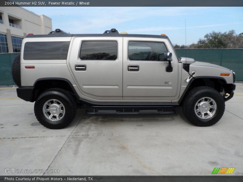 Pewter Metallic / Wheat 2004 Hummer H2 SUV
