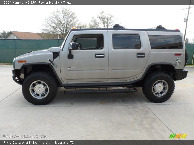 Pewter Metallic / Wheat 2004 Hummer H2 SUV