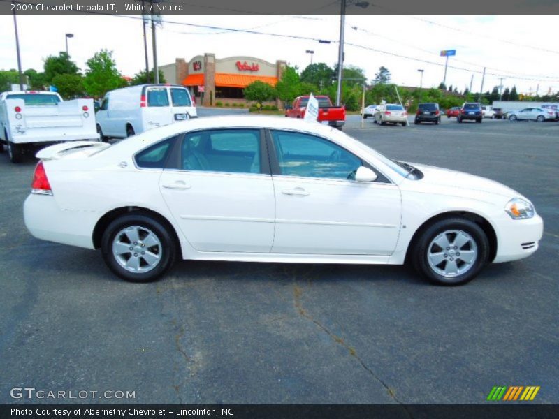White / Neutral 2009 Chevrolet Impala LT