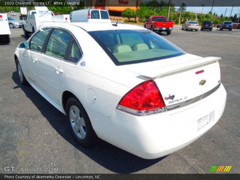 White / Neutral 2009 Chevrolet Impala LT