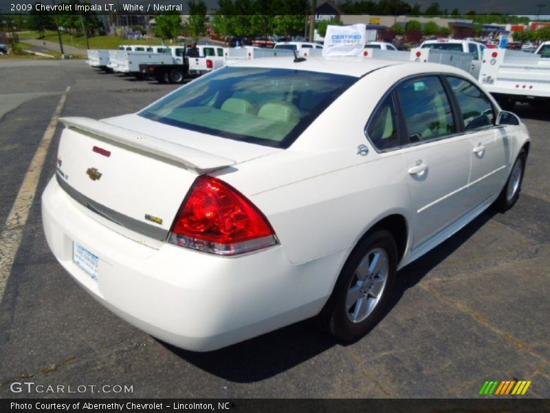 White / Neutral 2009 Chevrolet Impala LT