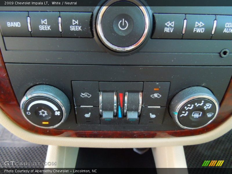 White / Neutral 2009 Chevrolet Impala LT